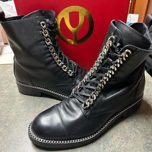 Wishbone Black Calf boots